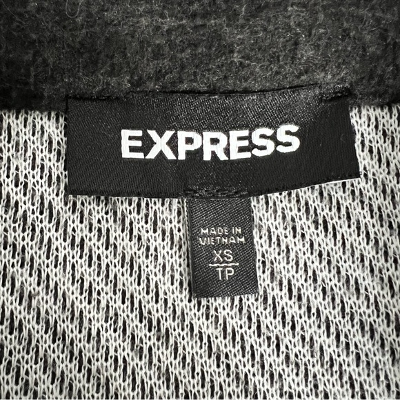 Express Peo Coat Medium length Blazer Women’s size XS - Picture 4 of 11